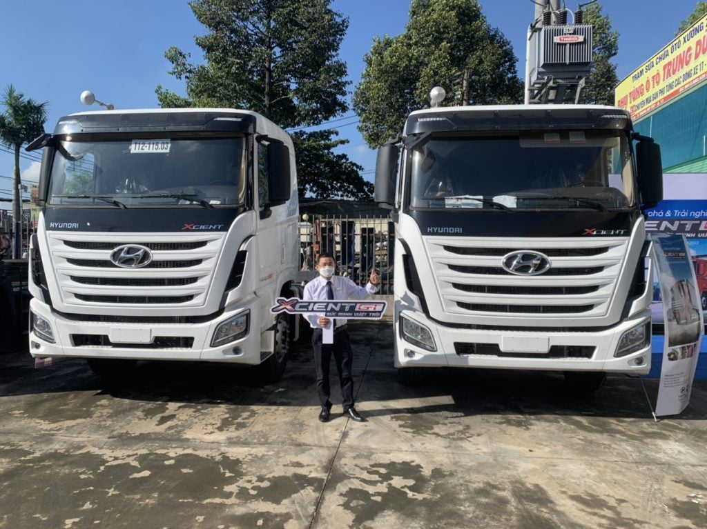 cabin đầu kéo hyundai xcent