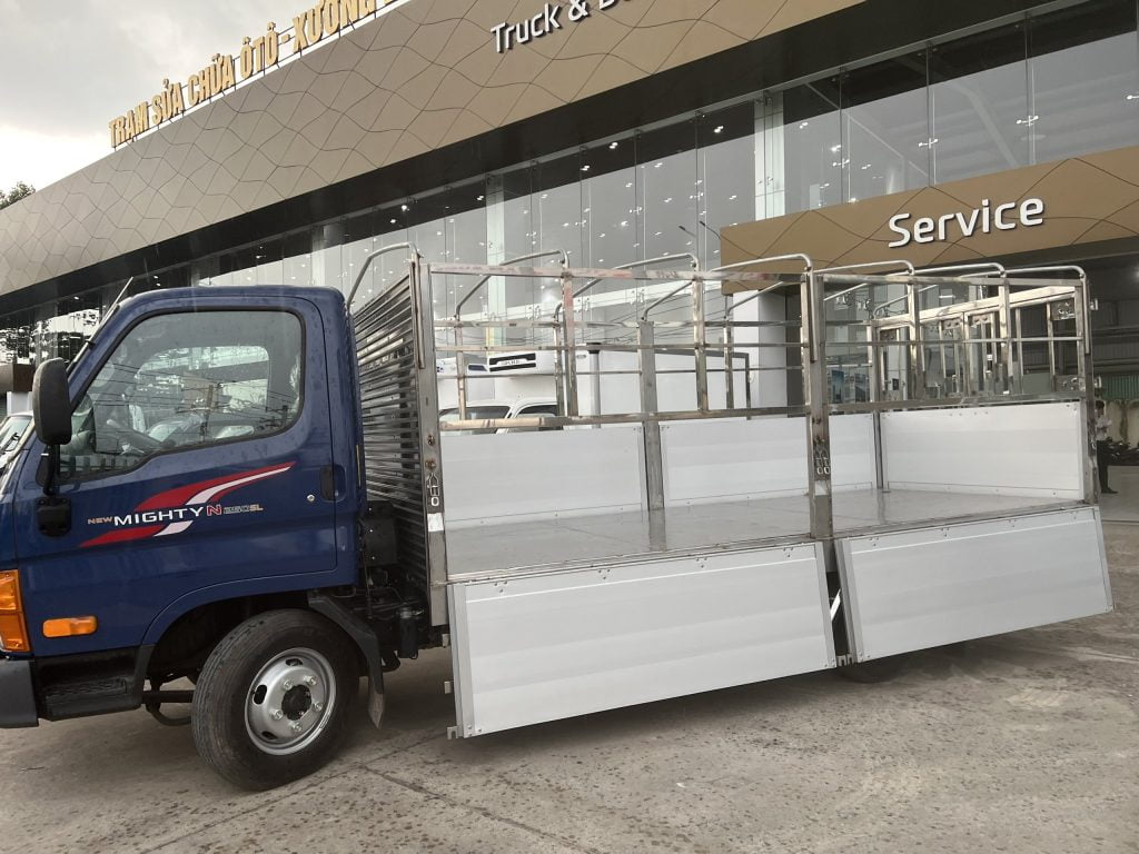 hyundan n250sl thùng bạt bửng nhôm