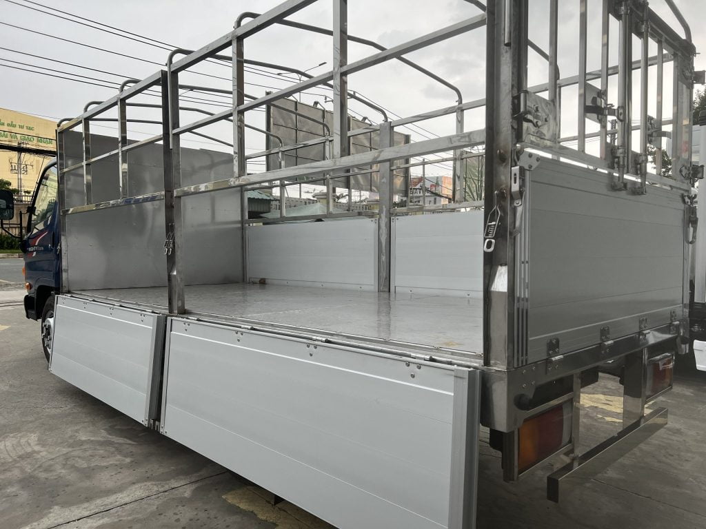 hyundan n250sl thùng bạt bửng nhôm