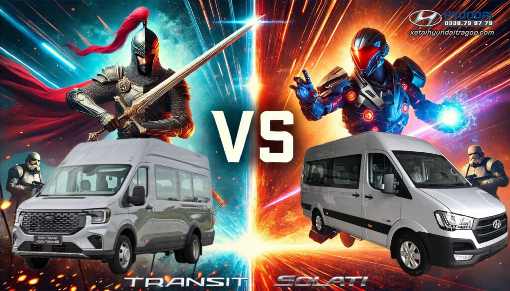 So Sánh Hyundai Solati Và Ford Transit