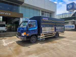 hyundai w750l thùng bạt