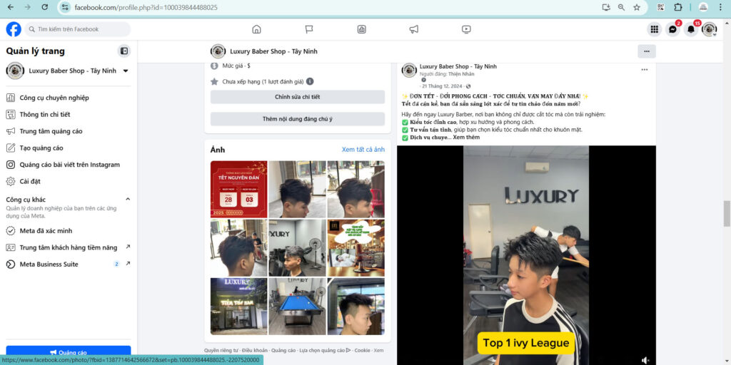 Luxury Baber Shop - Tây Ninh