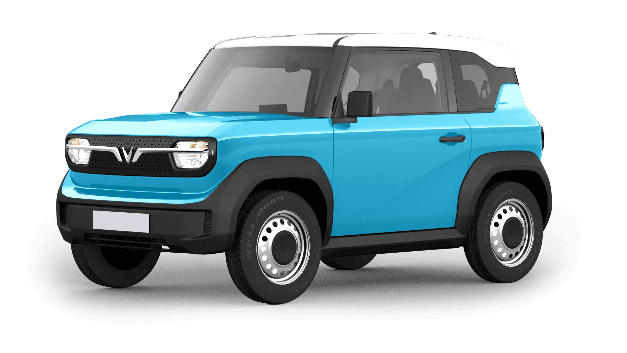 VF3 XANH NÓC TRẮNG